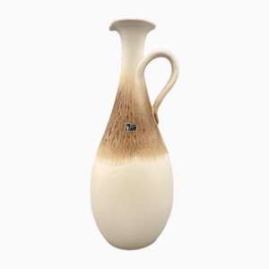 West German Fat Lava Handle Vase from Silberdistel, Germany, 1960s-CZ-1741671