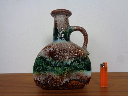 West German Glazed Ceramic Vase 603/25 from Dümler & Breiden, 1970s-RDW-1730558