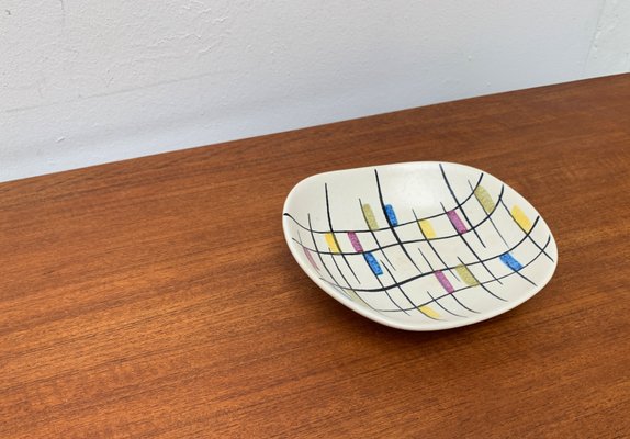 West German Mosaic Pottery Bowl, 1960s-UAH-1425368