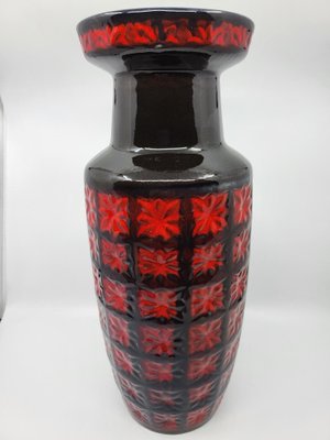 West German Vase in 2-Mesh Ceramic from Sheurich, Germany, 1970s-QCI-2018509