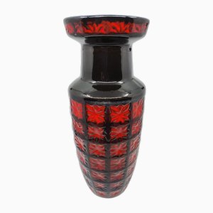 West German Vase in 2-Mesh Ceramic from Sheurich, Germany, 1970s-QCI-2018509