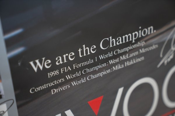 West McLaren Mercedes FIA Formula 1 Poster, 1998-KNM-1769592