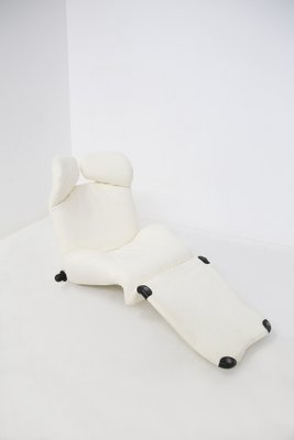 White 111 Wink Chaise Lounge by Toshiyuki Kita for Cassina-RCE-1235648