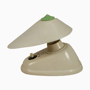 White Bakelite Table or Wall Lamp, 1960s-TZ-732156