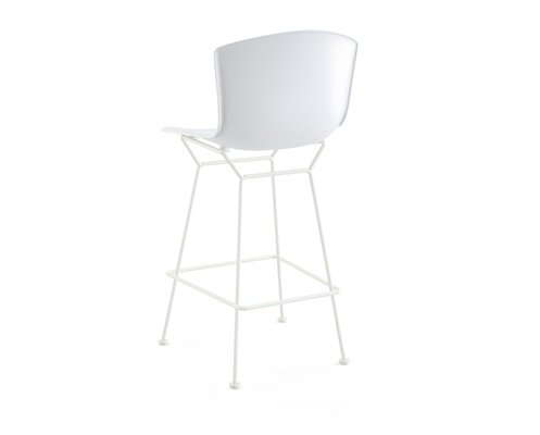 White Barstools by Harry Bertoia for Knoll International, Set of 2-JAG-1361746