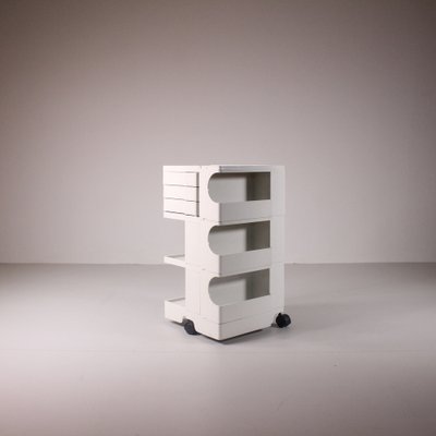 White Boby Cart by Joe Colombo for Bieffeplast-VJY-1791694