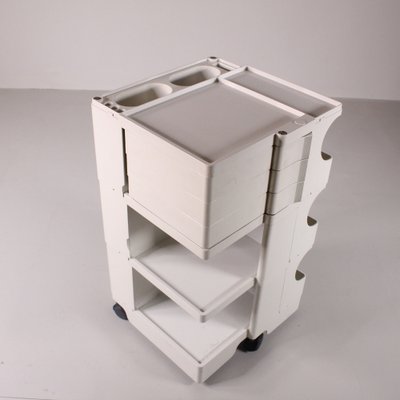 White Boby Cart by Joe Colombo for Bieffeplast-VJY-1791694