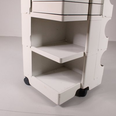 White Boby Cart by Joe Colombo for Bieffeplast-VJY-1791694