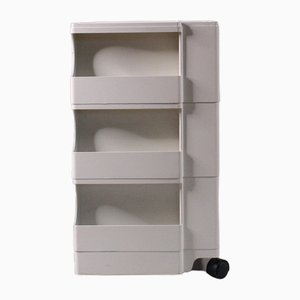 White Boby Cart by Joe Colombo for Bieffeplast-VJY-1791694