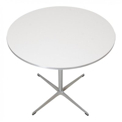 White Café Table by Arne Jacobsen for Fritz Hansen, 2000s-MTD-1400134