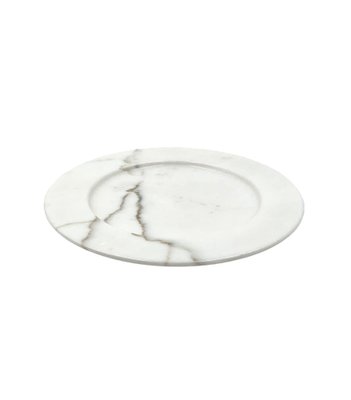 White Carrara Marble Centerpiece by Sergio Asti, Italy, 1970s-TXN-1762924