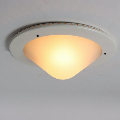 White Ceiling Lamp, 1960s-VMM-1413952