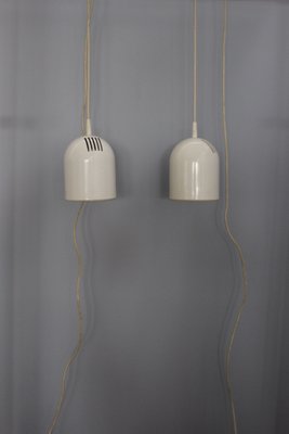 White Ceiling Lamps, 1970s, Set of 2-HZ-639378