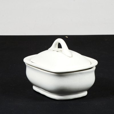 White Ceramic Box or Soap Holder by S.C. Richard-RAQ-1784754