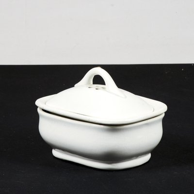 White Ceramic Box or Soap Holder by S.C. Richard-RAQ-1784754