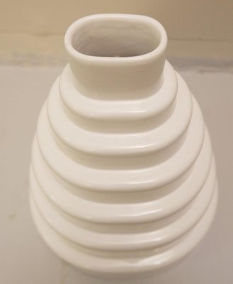 White Ceramic Vase, Italy-FGA-922599