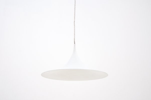 White Danish Pendant Lamp, 1960s-BXB-1146028