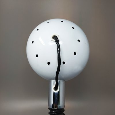 White Eyeball Table Lamp by Reggiani, Italy, 1970s-QGR-928470