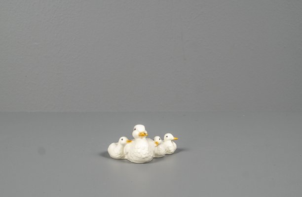 White Family Porcelain Ducks, 1970s, Set of 3-VLO-1286931