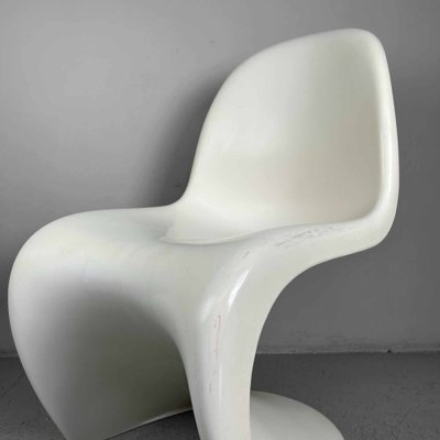 White Fehlbaum Chair by Verner Panton for Herman Miller, 1979-DWL-1702634