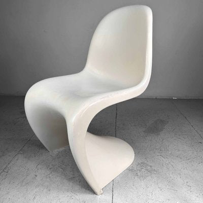 White Fehlbaum Chair by Verner Panton for Herman Miller, 1979-DWL-1702634