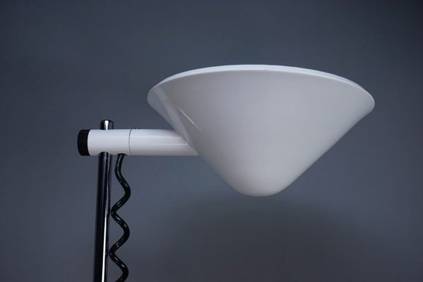 White Floor Lamp by Mauro Mazollo, 1970s-EBV-2032143