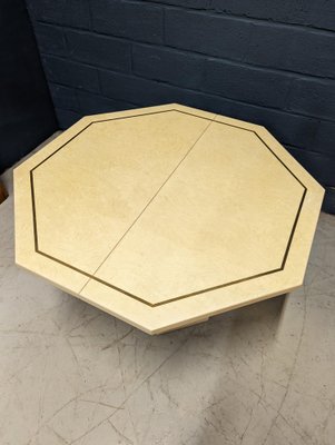 White Lacquer Table by Eric Maville-HLV-1789575