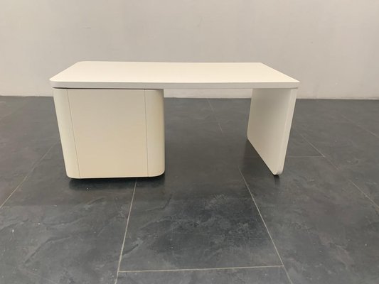 White Lacquered Multifunctional Coffee Table, 1970s-IJR-999979