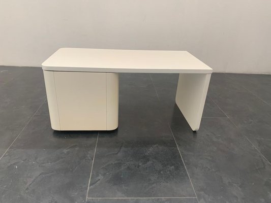 White Lacquered Multifunctional Coffee Table, 1970s-IJR-999979