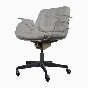 White Leather D49 Chair from Tecta-IIE-1151113