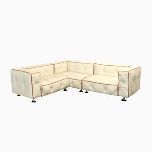 White Leather Sofa from Bretz Don Corleon-VGV-1319969