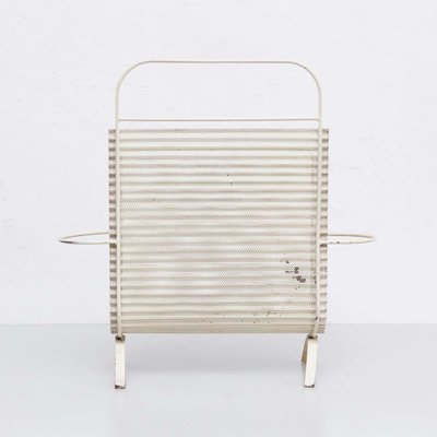 White Magazine Holder by Mathieu Matégot, 1950s-WM-1314347