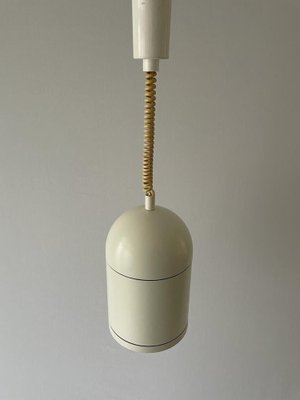 White Metal Adjustable Pendant Lamp from Bega, Germany, 1960s-RDS-1736594