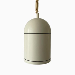 White Metal Adjustable Pendant Lamp from Bega, Germany, 1960s-RDS-1736594