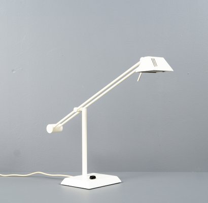 White Metal Modell 7682-151 Swivel Desk Lamp from Hillebrand, 1980s-VLO-1245354