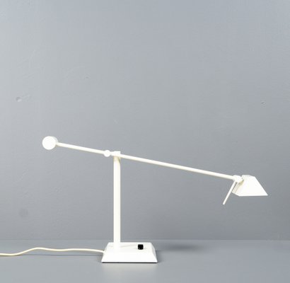 White Metal Modell 7682-151 Swivel Desk Lamp from Hillebrand, 1980s-VLO-1245354