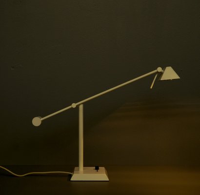 White Metal Modell 7682-151 Swivel Desk Lamp from Hillebrand, 1980s-VLO-1245354