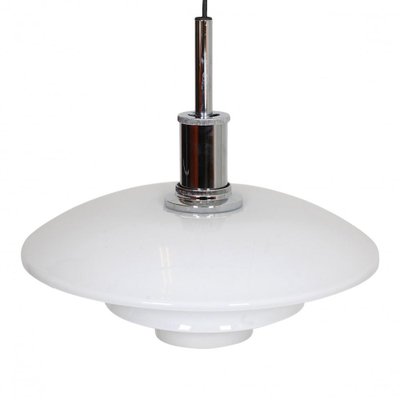 White Opal Glass PH 4 1/2 - 4 Pendant Lamp by Poul Henningsen for Louis Poulsen, 1980s-MTD-1399348