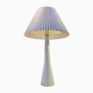 White Opaline Glass Table Lamp by Ernest Voss for Le Klint, 1950s-LCR-1156287