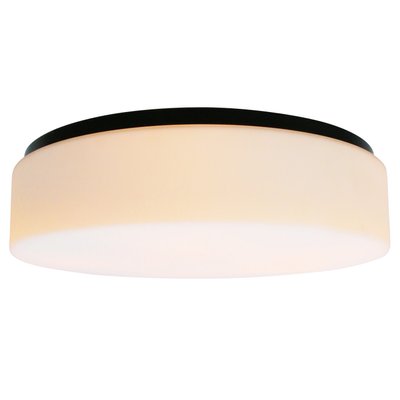 White Opaline Glass Wall Round Flush Mount from Bega Limburg-BLS-1416856