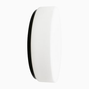 White Opaline Glass Wall Round Flush Mount from Bega Limburg-BLS-1416856