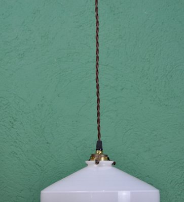 White Opaline Lamp, 1920s-ROJ-1406351