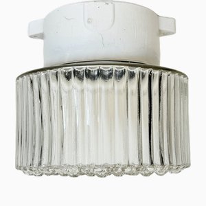 White Porcelain Ceiling Light, 1970s-CGF-1756859