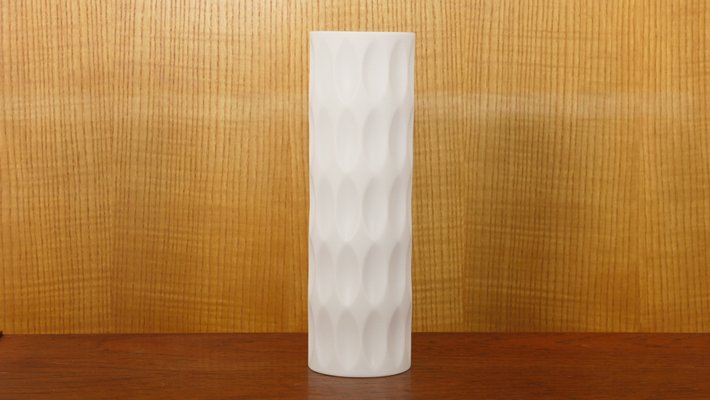 White Porcelain Vase by by Heinrich Fuchs for Lorenz Hutschenreuther-HPM-1801198