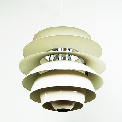 White Snowball Pendant Lamp by Poul Henningsen for Poulsen, 1970s-MH-2031755