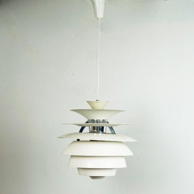 White Snowball Pendant Lamp by Poul Henningsen for Poulsen, 1970s-MH-2031755