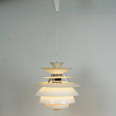 White Snowball Pendant Lamp by Poul Henningsen for Poulsen, 1970s-MH-2031755