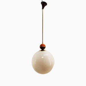 White Sphere Ceiling Lamp-QLH-2021658