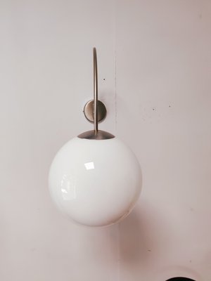 White Sphere Wall Lamp with Adjustable Arm-QLH-1130422