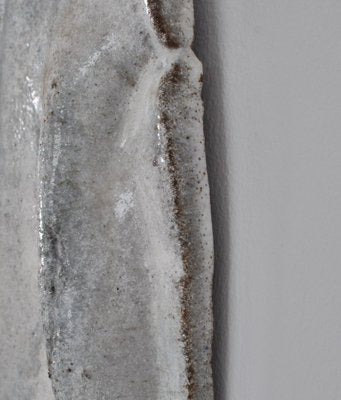 White Stoneware Wall Relief by Ole Bjørn Krüger, 1960s-WRF-886048